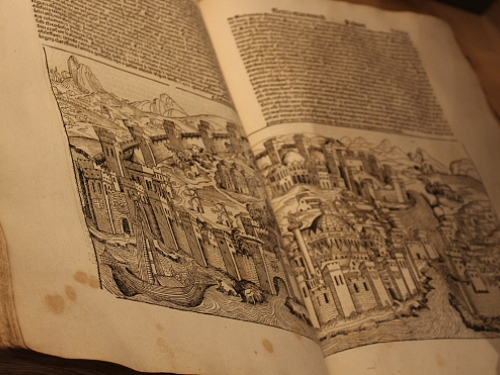 book pages
