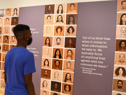 “The Bias Inside Us” features Spanish photographer Angélica Dass’ Humanae project. Courtesy St. Cloud State University. “The Bias Inside Us” features Spanish photographer Angélica Dass’ Humanae project. Courtesy St. Cloud State University.